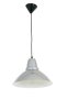 Bright Star Lighting Aluminium Dome Pendant With Black Cord