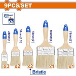 9 Piece Paint Brush Set For Oil-based Paint WPB2491