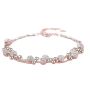 925 Sterling Silver Plated Bracelet -vintage Luxury Adjustable Bead Design