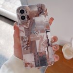 Retro Heart Graphic Protective Shockproof Phone Case For Iphone 11 14 13 12 Pro MAX 11 Plus x xr xs