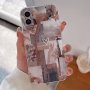Retro Heart Graphic Protective Shockproof Phone Case For IPhone 11/14/13/12 Pro Max/11 Plus/X/XR/Xs