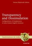 Transparency And Dissimulation - Configurations Of Neoplatonism In Early Modern English Literature Hardcover