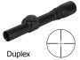 Sightron Si 1X20 Duplex Blck Powder Scope