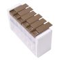 6 In 1 Kitchen Spice Containers - Grey