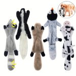 Pet Playmate: Interactive Plush Dog Toy With Two Squeakers For Hours Of Fun