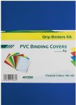 Sds Binding Covers Frosted A4 180 Micron Blue - 100-PACK