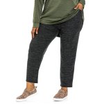 Donnay Plus Size Cut And Sew Jogger Charcoal Melange