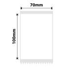 NB514 - - B3S B4 Only - 70X100MM - 75 White Labels