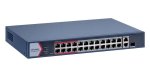 Hikvision L2 Smart Managed Switch 24 10 100M RJ45 Poe Ports 2 Gigabit Combo P