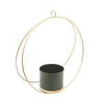 Round Metal Plant Holder