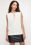 Bow-detail Top - White