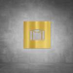 Luggage Sign - Polished Brass
