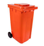 Mondi Wheelie Bin 240L Orange -