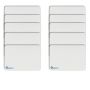 A3 Double-sided Whiteboard Writing Slate - 10 Pack