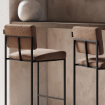 Essex Steel Stool Bar Chair