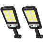 120 LED Outdoor LED IP66 Solar Street Lamp Pack Of 2