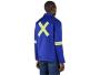 Site Premium Polycotton Jacket - Reflective Arms & Back - Yellow Tape - 5XL / Royal Blue