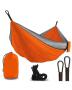Lightweight Portable Nylon Hammock - Orange
