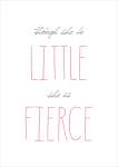 Though She Is - Acrylic Wall Print - A0