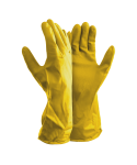 Gloves Latex Household Yellow Small