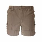 Sterling Pull On Cargo Shorts 14CM Bark