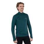 First Ascent Men's Corefit 1 4 Zip Running Long Sleeve