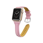 Kd T Shape Leather Strap For 38 40MM Apple Watch S m l Pink