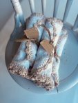 Crochet Edge Burp Cloth