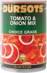 Tomato & Onion Mix - 12 X 410G Vegetables