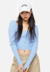 Knitted Top - Light Blue