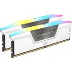 Corsair Vengeance Rgb DDR5 32GB 2 X 16GB DDR5 6000 CL36-44-44-96 1.40V Intel Xmp & Amd Expo - White