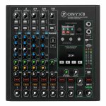 Mackie Onyx 8 Premium 8-CHANNEL Analog Mixer W Multi-track USB