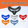 Comfortable VR Accessories Anti-sweat Silicone Face Cover For Meta Quest 3 Scratch Resistant Waterproof Eye Mask Silicone Pad VR Accessories For Quest 3 Gift