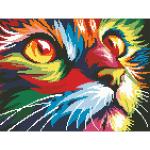 5D Diy Diamond Painting By Numbers - Cat