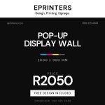 Pop-up Display Wall