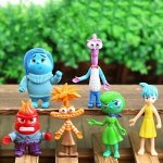 6PCS Inside Out Character Figures Set Pvc Action Toy Collectibles Emotion Themed Joy Fear Anger Sadness Figurines For Party Favo
