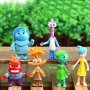 6PCS Inside Out Character Figures Set Pvc Action Toy Collectibles Emotion Themed Joy Fear Anger Sadness Figurines For Party Favors Ume Brand Durable Plastic