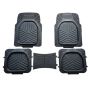 Pvc Waterproof Universal Car Floor Mats 3 Piece Set Heavy Duty Trim To Fit