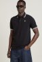 G-star Raw Dunda Slim Stripe Polo Ss - Dk Black