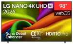 LG 248CM 98" Nano 4K Uhd Ai NU85 Smart Tv - 98NU850B6LB
