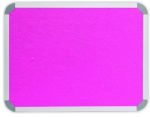 Parrot Info Board Aluminium Frame 900 900MM Pink