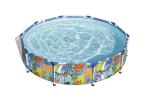 Steel Pro Frame With Wild Print Pool 3.05M X 66CM Frame- Bestway