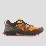 New Balance Men's Fresh Foam Hierro V7 - UK11 Hot Marigold With Black