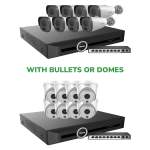 8 Channel Ip Cctv Kit - Dome