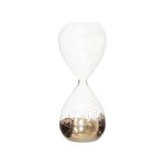 Medium Gold Glitter Hour Glass