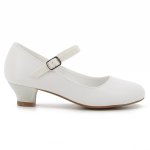 Pierre Cardin Girls Stella Glitter Heels In White - White 13