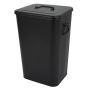 Kitchen Dustbin With Lift Lid Black 26L