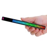 Rgb Wireless Audio Spectrum Sound Bar For Car Or Studio