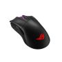 Asus Rog Gladius II Wireless Ergonomic Rgb Optical Gaming Mouse With Dual Wireless Connectivity 2.4GHZ Bluetooth Advanced 16000 Dp