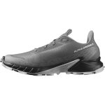 Salomon Men's Alphacross 5 Trail Running Shoes - Pewter black ghost Gray - 8.5